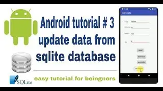 Android_SQLite_Database tutorial # 3_update data from sqlite database.