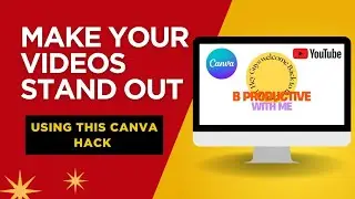 No PC! Only Phone Create a Intro for Your Youtube Video using Canva