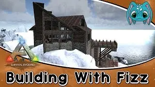 ARK:Survival Evolved Building w/ Fizz :: Log Cabin Modded