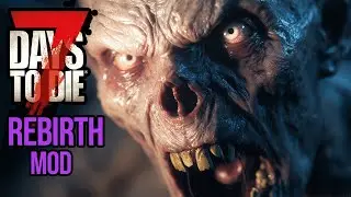 Die erste Horde (Tag49) in unserer eigenen Basis  | 7 days to die Rebirth mod