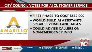 VIDEO: Amarillo City Council to have Dell Technologies help with customer services with AI