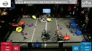 R16 6-1 @ Masuk High School, VEX Tipping Point
