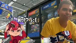 I Stole @ProChara Custom Range Blaster at Mako Mart! Splatoon 3 Ranked