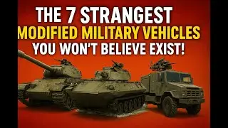 The 7 Strangest Modified Military Vehicles You Won&rsquo;t Believe Exist!