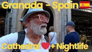 Гранада после наступления темноты: виды соборов и ночная жизнь города 🇪🇸 Испания