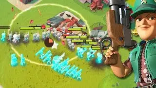 Testing Iron Will on my Low Level account in Boom Beach! (Starting Over #12)