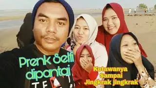 PRANK SELFI DI PANTAI || NGAKAK SAMPAI JINGKRAK JINGKRAK #Prank