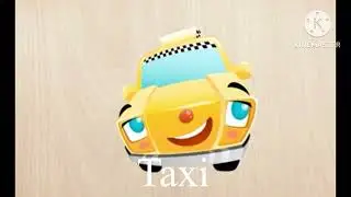 The cartoon and real transport for children