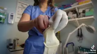 Приходите посмотреть остальное! Вы знаете где 🩵🧤 #asmr #gloves #asmrtriggers #asmrmedical #rolepl...