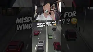 It&rsquo;s a crazy world we live in 😂 (🎥TheStradman) #shorts #tintedwindows #trafficstop