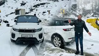 Manali Road Trip !! Range Rover Evoque  Snow मैं फँस गयी !!  800 KM Nonstop Drive🤦&zwj;♂️
