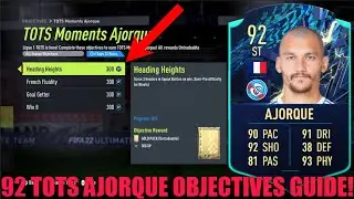 КАК БЫСТРО ВЫПОЛНИТЬ ЗАДАНИЯ АХОРКЕ! - 92 TOTS Moments Ludovic Ajorque Цель - FIFA 22