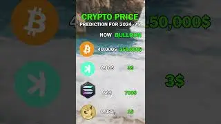 Crypto Bull Run Price Prediction - #BTC #SOL #kaspa #dogecoin