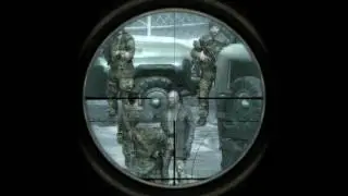 Call of Duty 4 Modern Warfare .50 cal mission (HD)