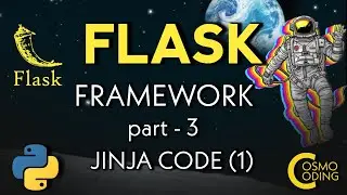 Flask Tutorial For Beginners - #part3 jinja code tutorial
