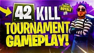 INSANE 42 KILL TOURNAMENT GAMEPLAY! Tournament Highlights #57 (Fortnite Battle Royale)