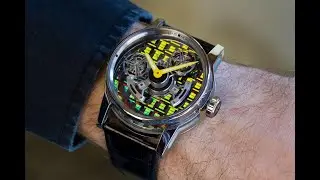 Jean-Marie Schaller, Creative Director of Louis Moinet On The ASTRONEF TECHNO Double Tourbillon
