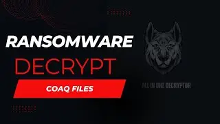 Decrypt Ransomware Encrypted File | Stop/DJVU ransomware|  How to decrypt .coaq   file