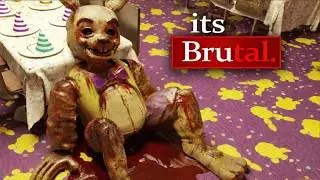 THIS FNAF GAME DID NOT HOLD BACK | Forgotten at fredbears Full Game