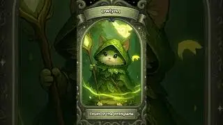 Owlynn &ndash; Druid of the Wildglade 🌳 | Fat Cat Fantasy #Shorts