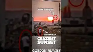 Caught During A Live: The Craziest Sunset Ever Saw! 😲