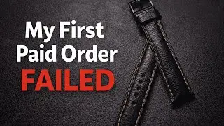 My First Leather Watch Strap&hellip; I Gave It Away as a Secret Santa Gift (He Had No Idea It Was From Me)