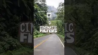 Best 3 cinematic filters #capcut #cinematic #filter #cinematicreels