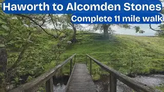 Haworth to Alcomden Stones via Top Withins and Ponden Hall - Complete 11 mile walk