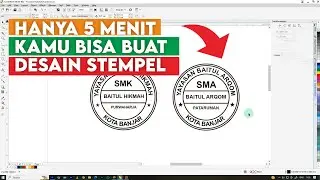 Cara buat stempel di corel draw
