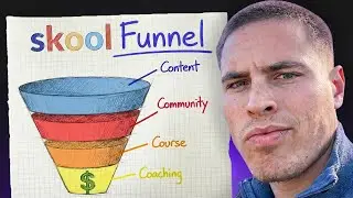 Properly structure a Low ➡️ High Ticket Funnel on Skool.