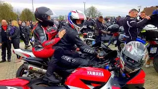 Motocyklowy Zjazd Gwiaździsty do Częstochowy -  2022.04.24. Jasna Góra