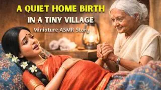 Home Birth, One Baby, and a New Life | Tiny Village Miniature ASMR
