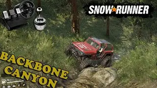 SnowRunner | Backbone Canyon | 1969 Ford Bronco TTC | Mods Showcase | PC Gameplay
