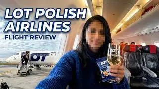 4 HOURS BUSINESS CLASS! LOT Polish Airlines Worth It?