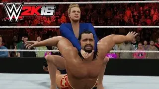 Lana makes Rusev TAP OUT | Lana vs Rusev | WWE 2K16 PC Modding