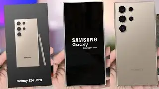 Samsung Galaxy S24 Ultra :  Unboxing Confirming The Hype
