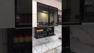 Electric auto Lift up Kitchen Storage Solutions by Alu Basket for Smart Furniture Hareware