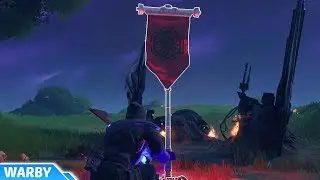 Raise your Banner to Capture TIE Fighter Crash Sites Location - Fortnite (Star Wars Challenge)