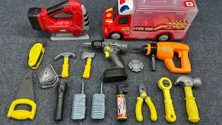 16 min to open the box，satisfied with the electric screwdriver,screw assembly toolbox!Toy Review 