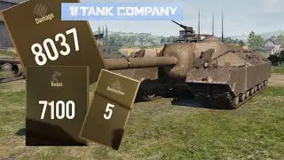Tank Company &bull; T95 8K DMG, 7.1K Block damage, 5 kills.