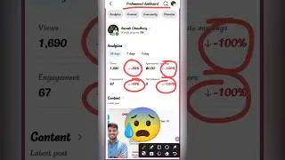 facebook views down 😰 / facebook professional mode off 📴 / Facebook Deshboard Mode On Kaise Kare