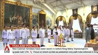 Thailand's new Cabinet sworn in