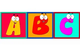 ABC song nursery rhymes | learn alphabet a to z | ABC cartoon | abc poem for kids | capital letters
