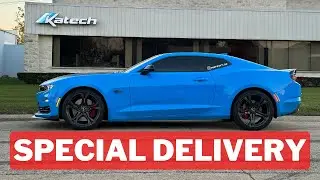 ПРИНИМАЮ ДОСТАВКУ МОЕГО CAMARO SS 1LE, ПОСТРОЕННОГО KATECH