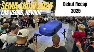 Видео дебюта автомобилей на выставке SEMA Show 2025. Основные моменты от California Car Cover #se...