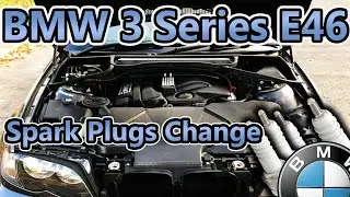 How to change spark plugs on BMW 3 Series E46 Easy (Step by Step)