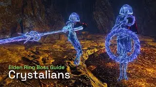 How To Defeat Crystalians - Elden Ring Boss Gameplay Guide