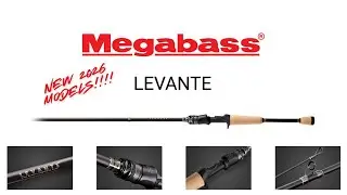 Megabass Levante 2026 | Обзор каждой модели