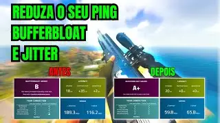 Como melhorar o Ping, Bufferbloat, Jitter e Reduzir a Latência e Perda de Pacotes da sua Internet