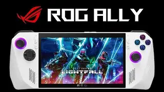 Destiny 2 ROG ALLY | 120Hz | 60Hz | 1080p Vs 720p | Monster Performance